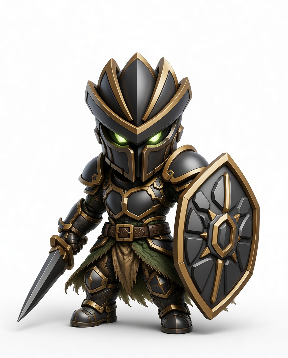 Dark Knight Miniature free 3D printable STL