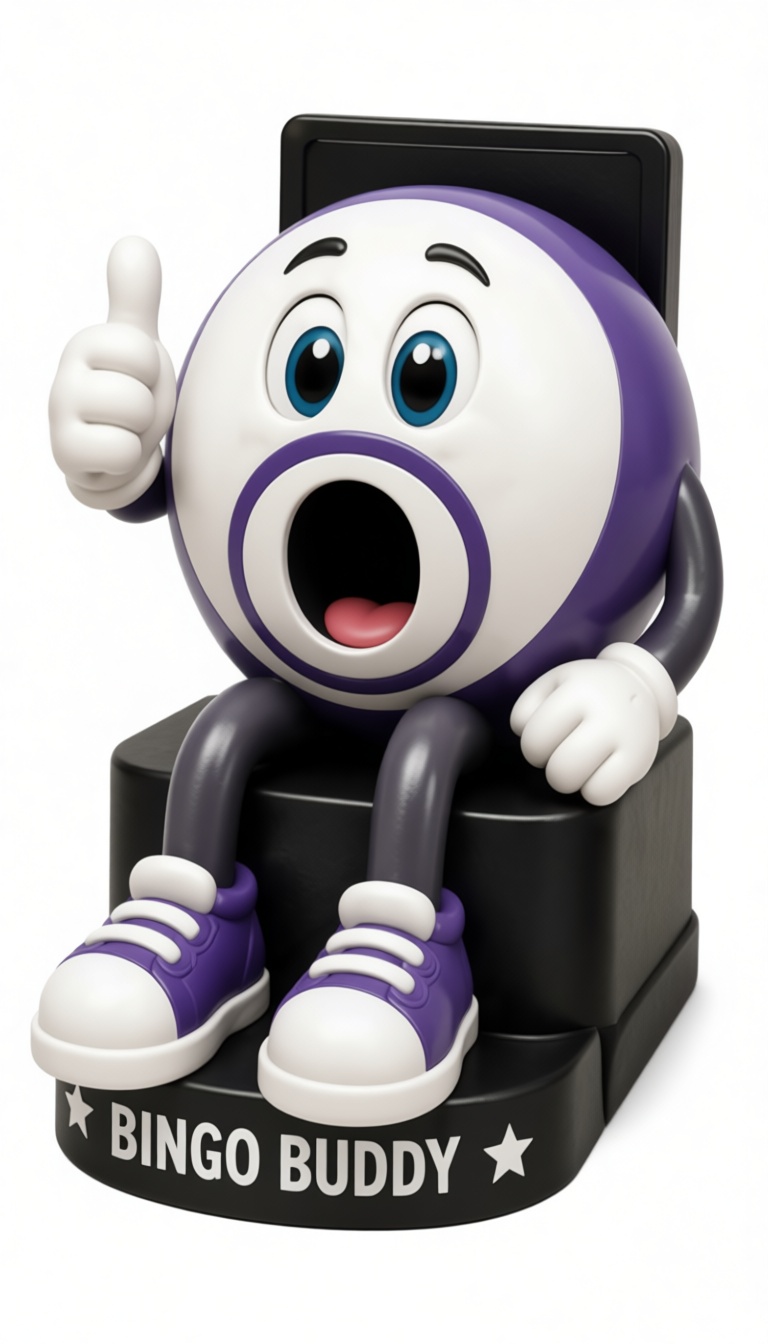 Bingo Buddy Figurine free 3D printable STL