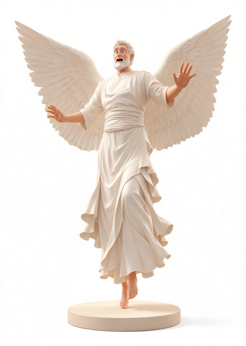 Angel Figurine free 3D printable STL
