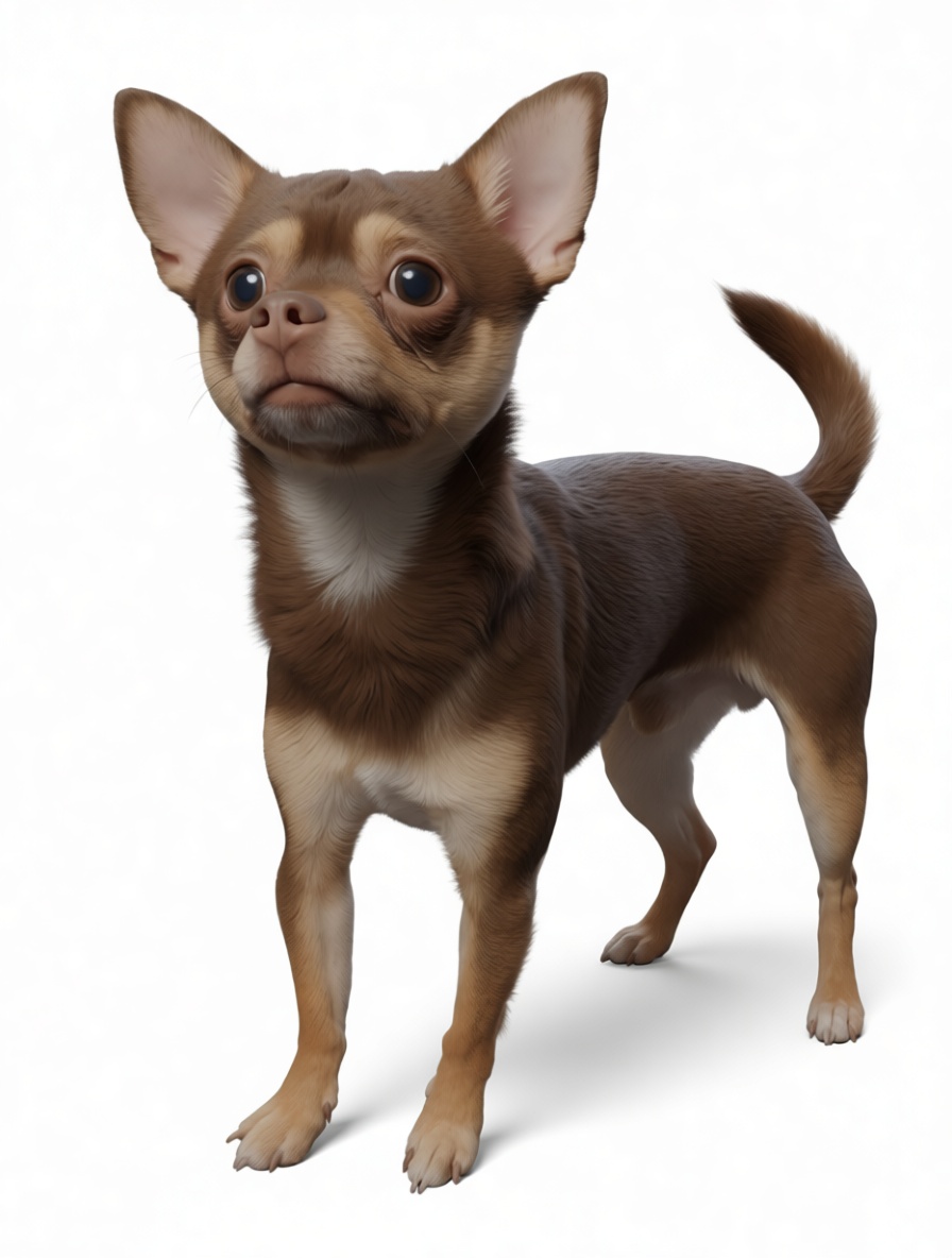 Chihuahua Dog Figurine free 3D printable STL