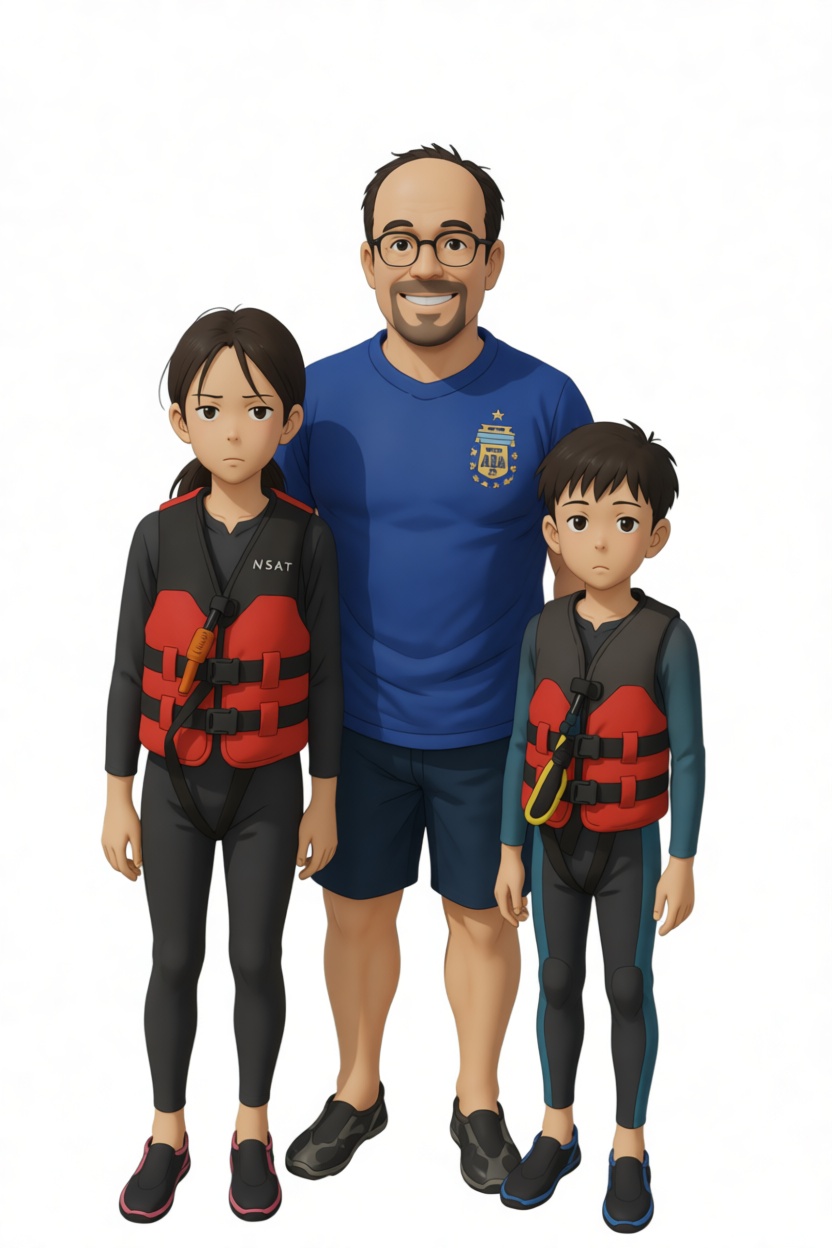 Anime Family Group Figurine free 3D printable STL