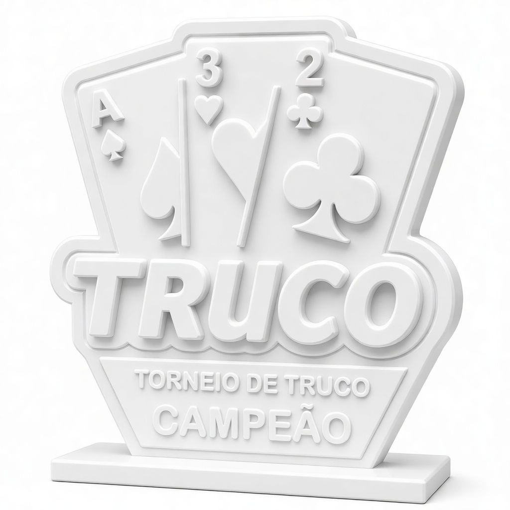 Truco Tournament Trophy free 3D printable STL