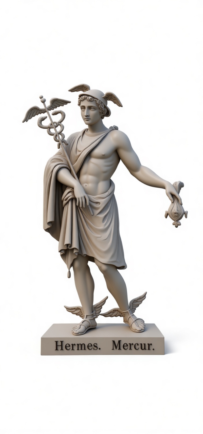 Hermes Statue free 3D printable STL