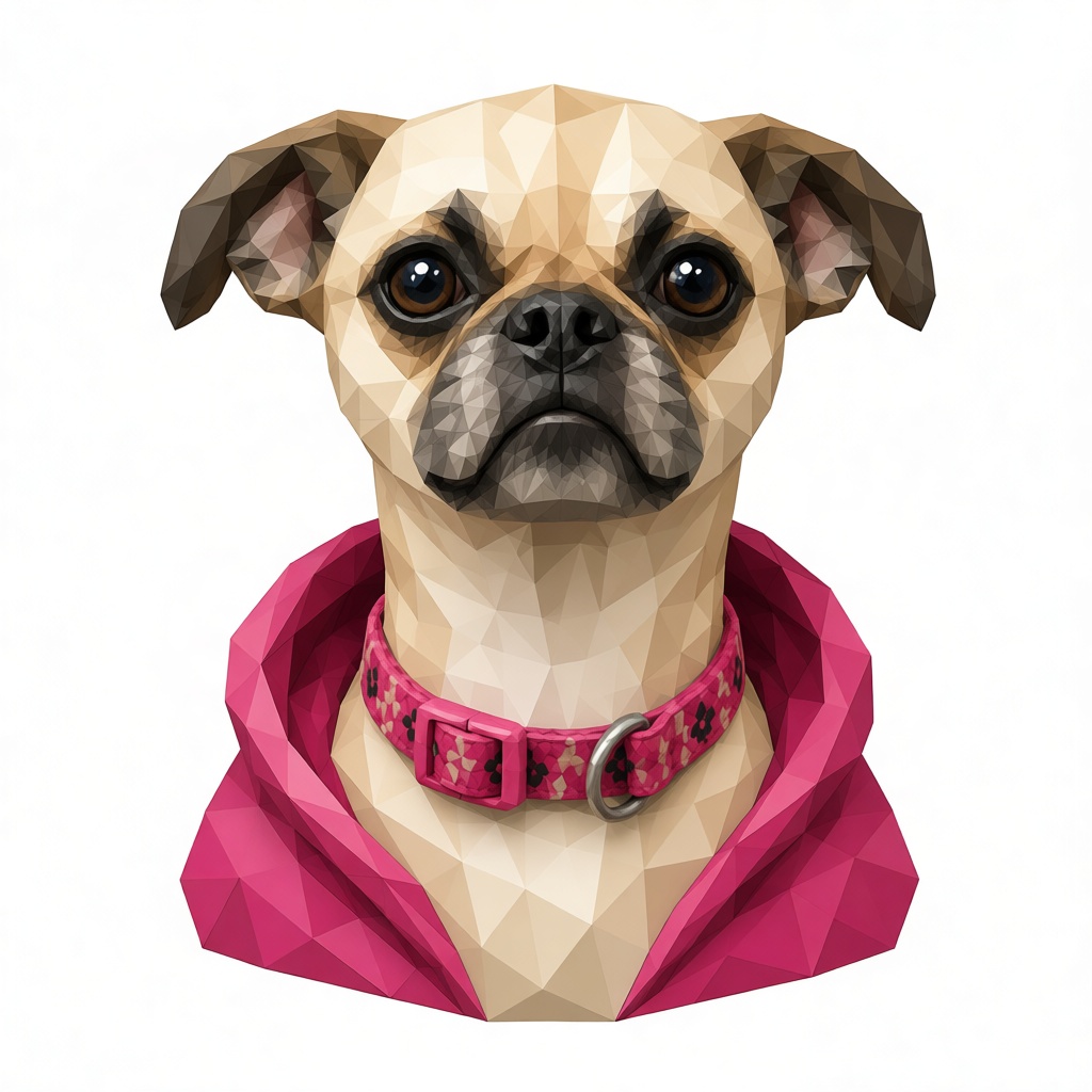 Pug Dog Bust free 3D printable STL