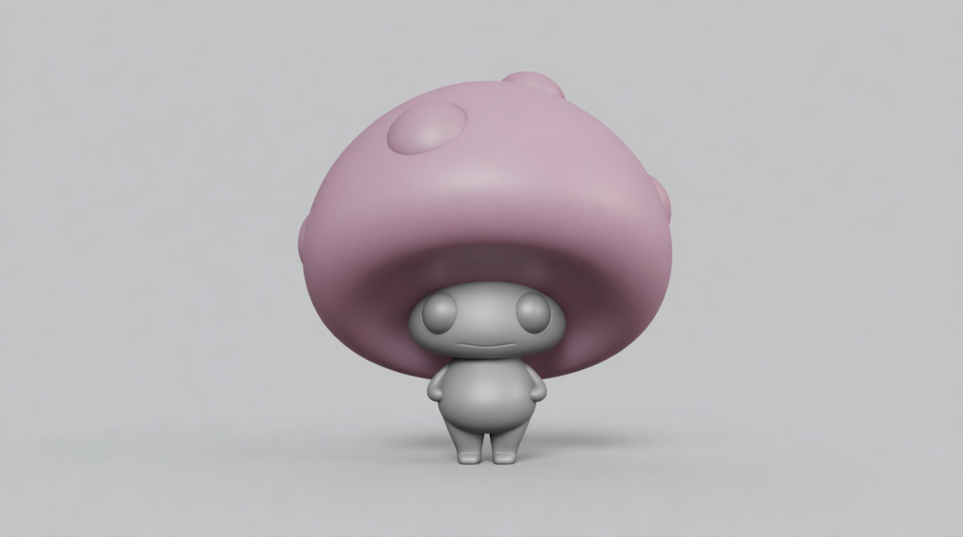 Toadette Figurine free 3D printable STL