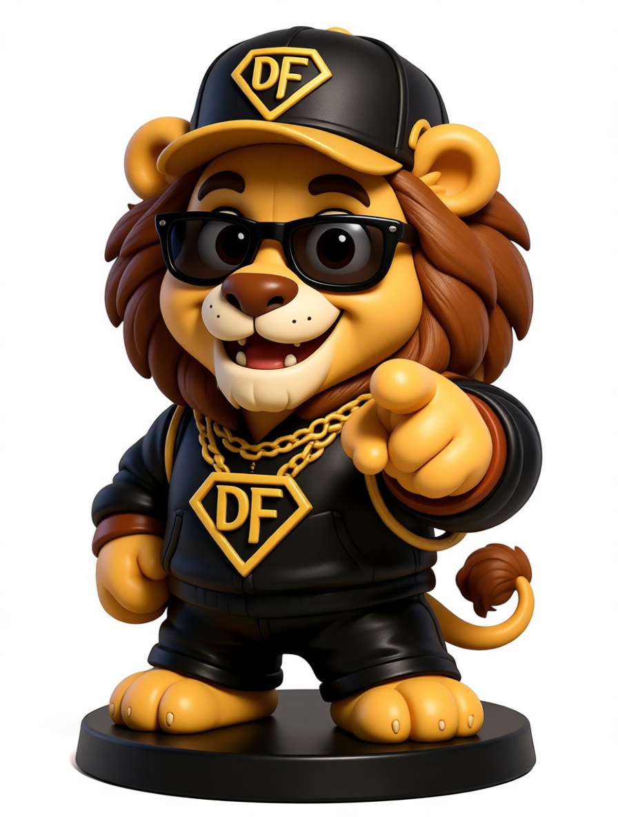 Cool Lion Figurine free 3D printable STL