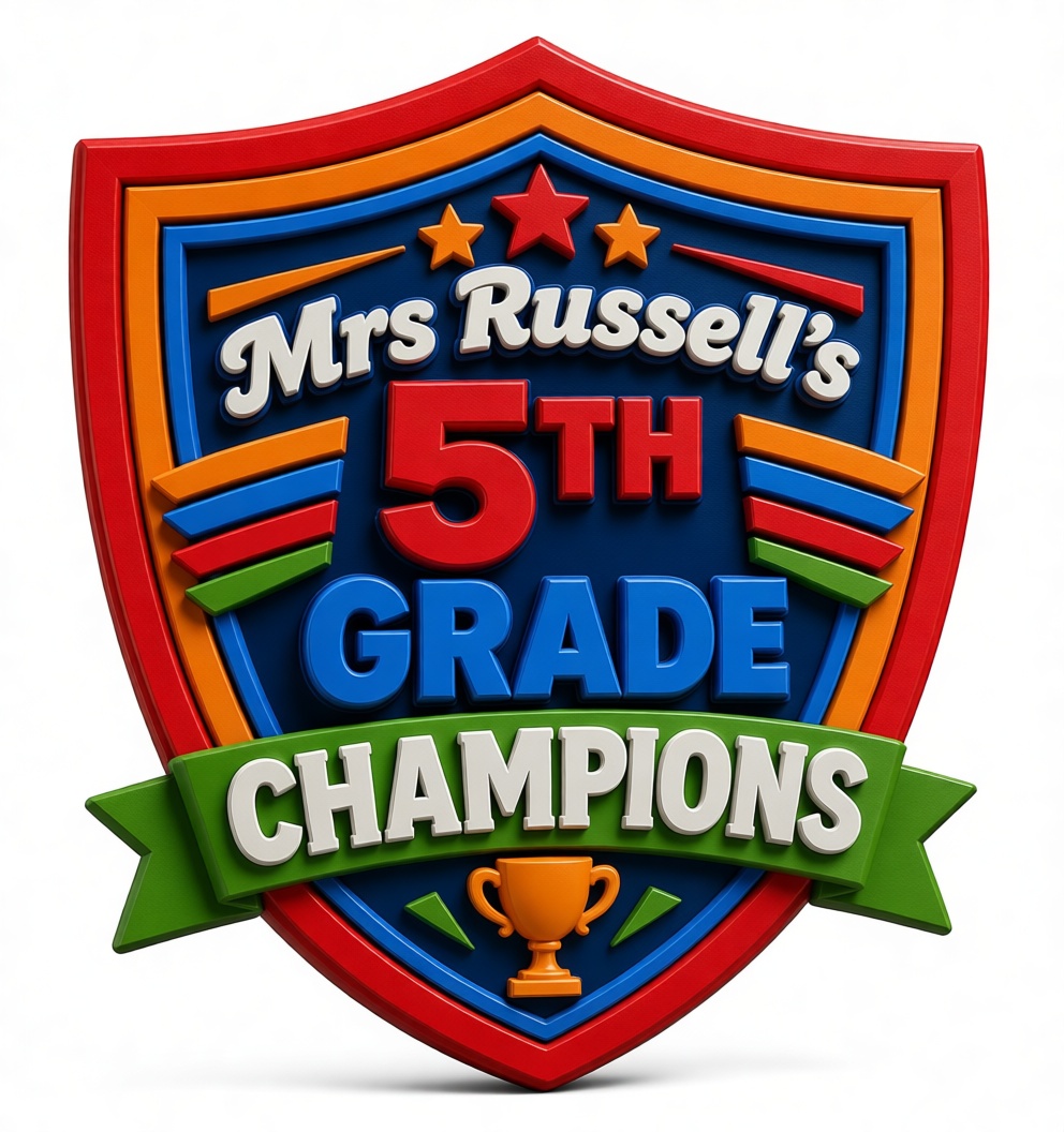 5th Grade Champions Badge free 3D printable STL