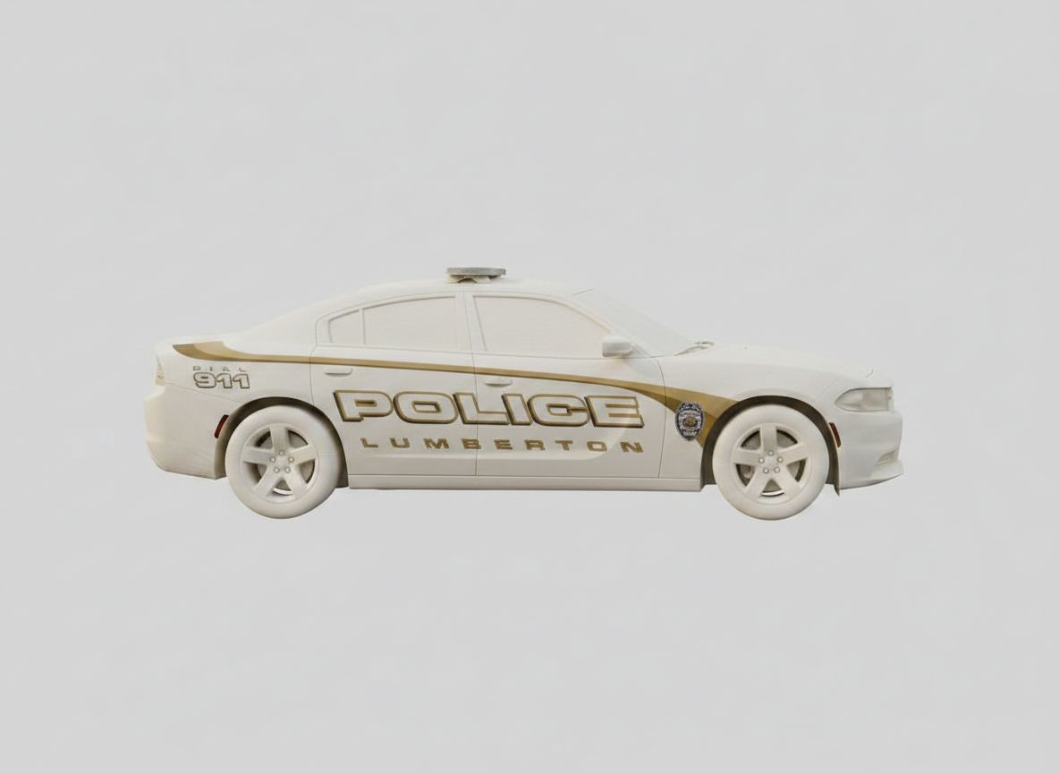 Dodge Charger Police Car free 3D printable STL