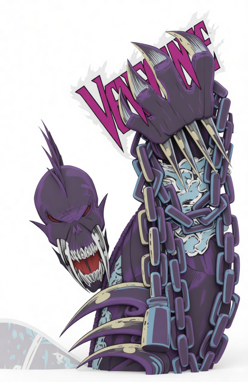 Venom Symbiote Bust free 3D printable STL