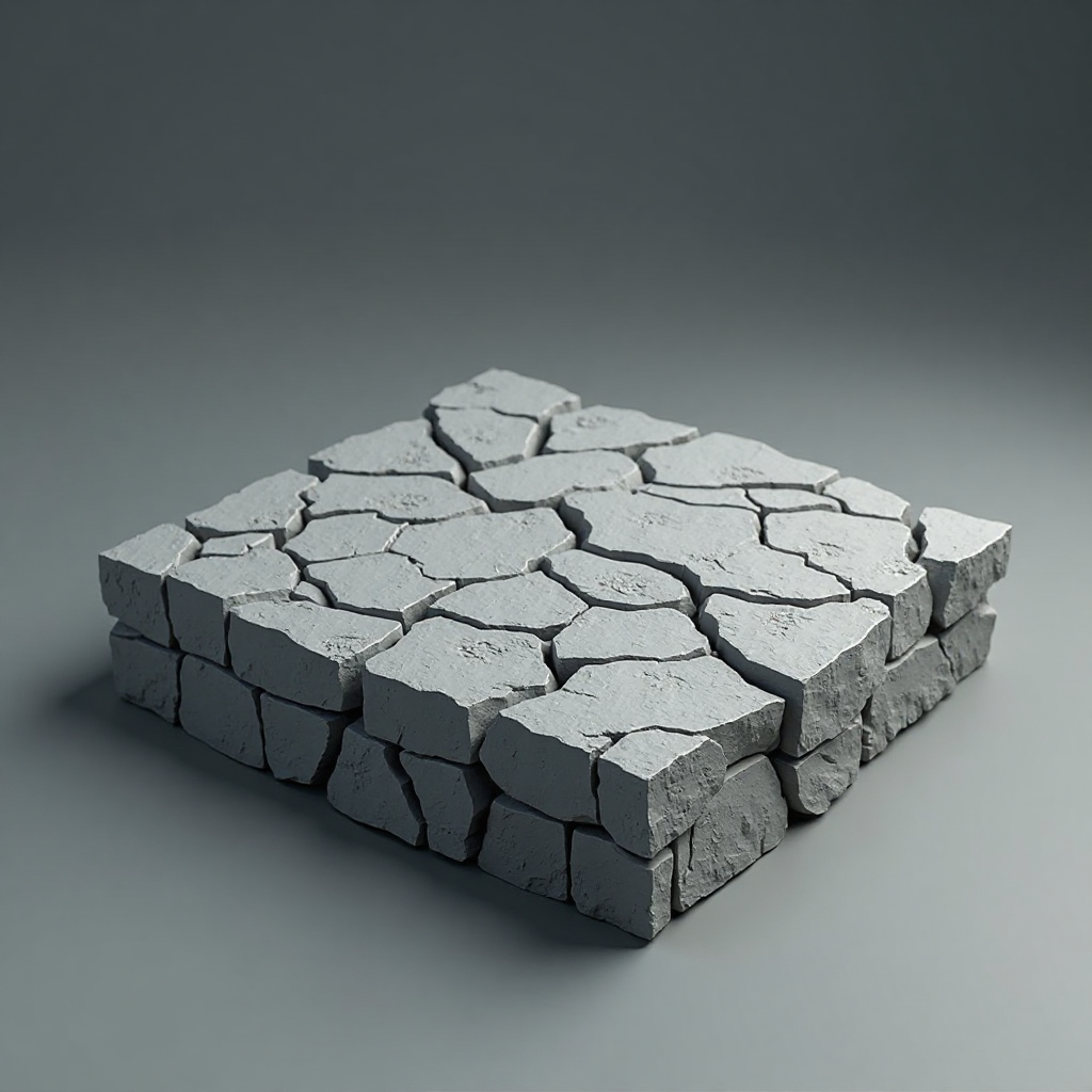 Natural Cave-Floor Tile free 3D printable STL