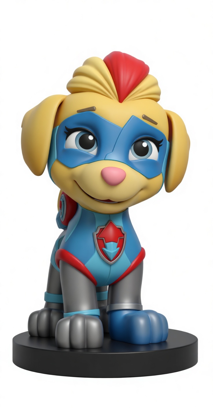 Liberty Paw Patrol Figurine free 3D printable STL