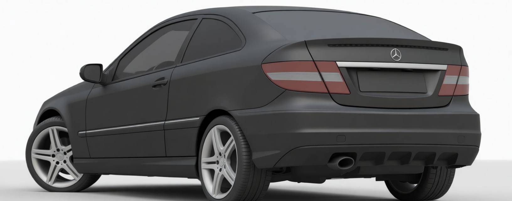 Mercedes C-Class W203 Model free 3D printable STL