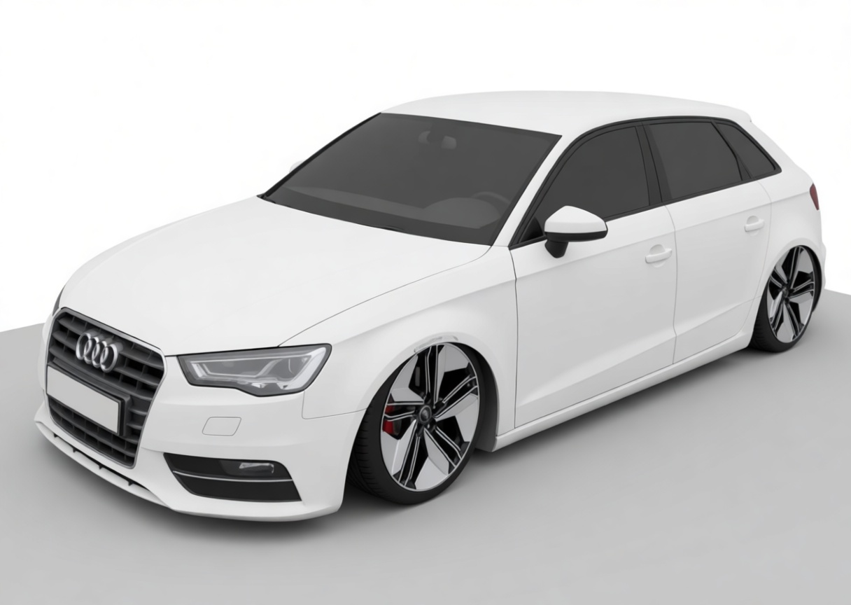 Audi A3 Sportback Model free 3D printable STL