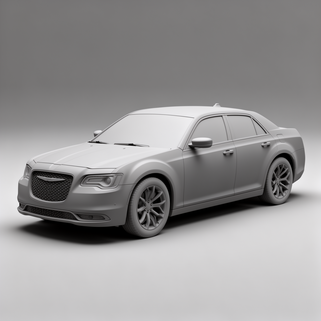 Chrysler 300S 2020 Model free 3D printable STL