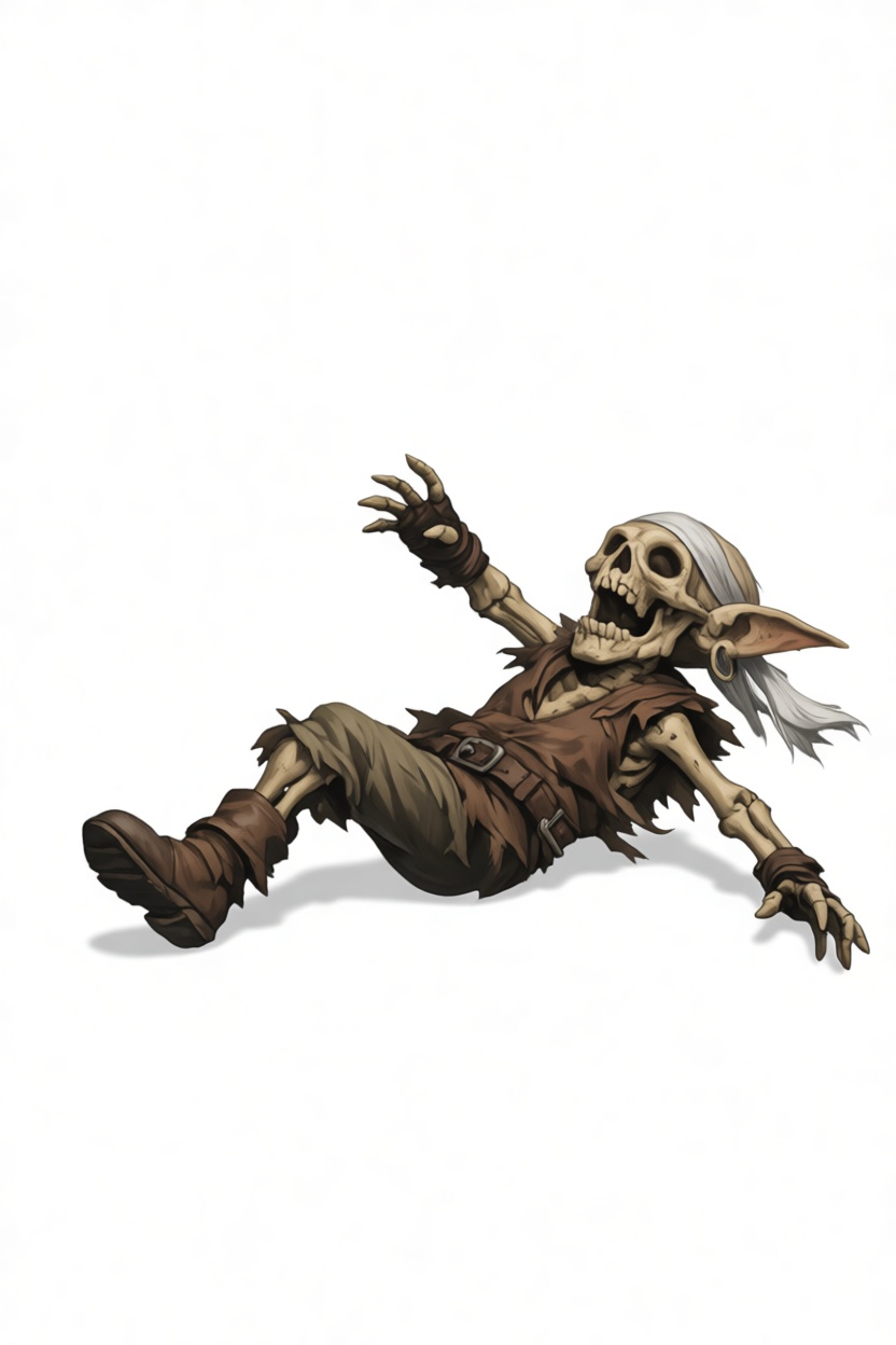 Goblin Skeleton Figurine free 3D printable STL