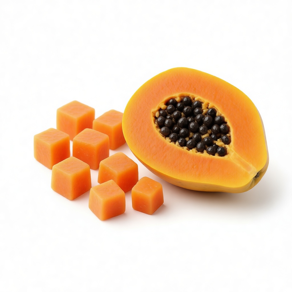 Papaya Fruit Model free 3D printable STL