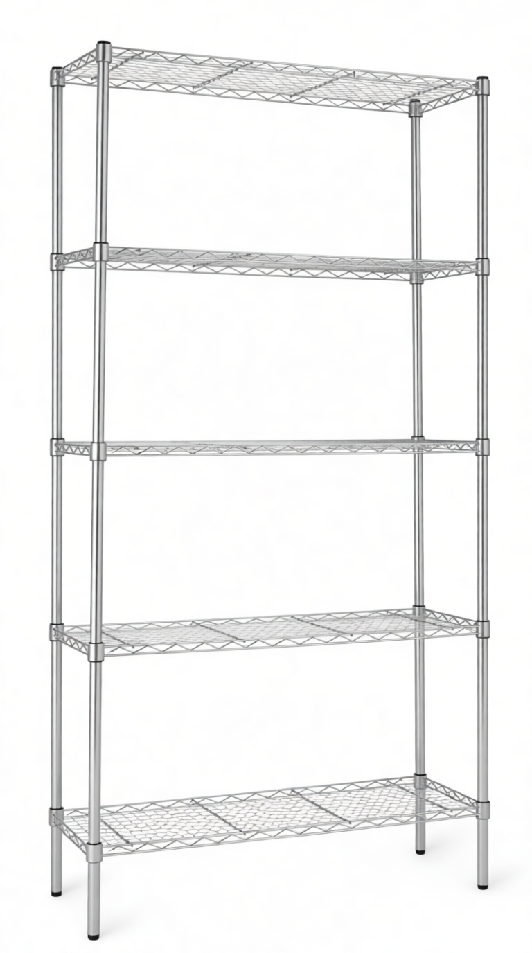 Metal Wire Shelving Unit free 3D printable STL