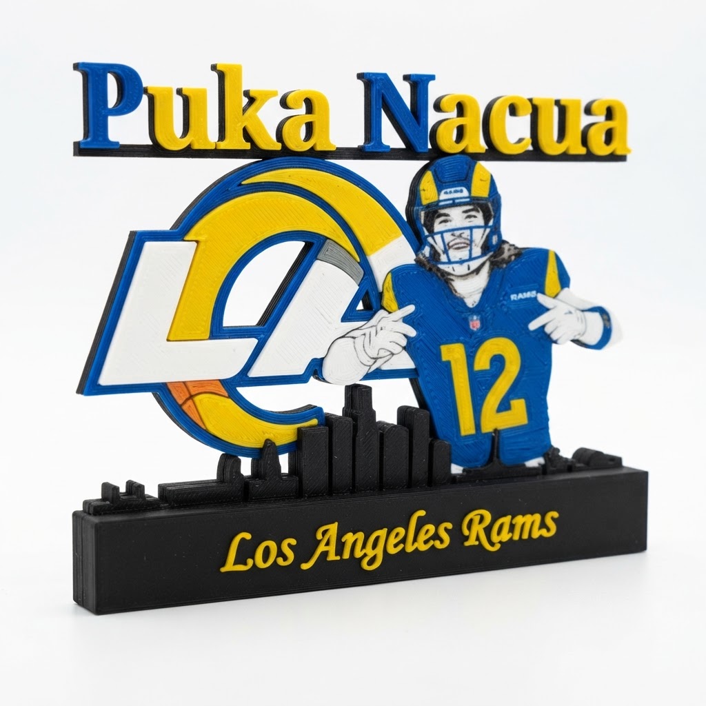 Puka Nacua Figure free 3D printable STL