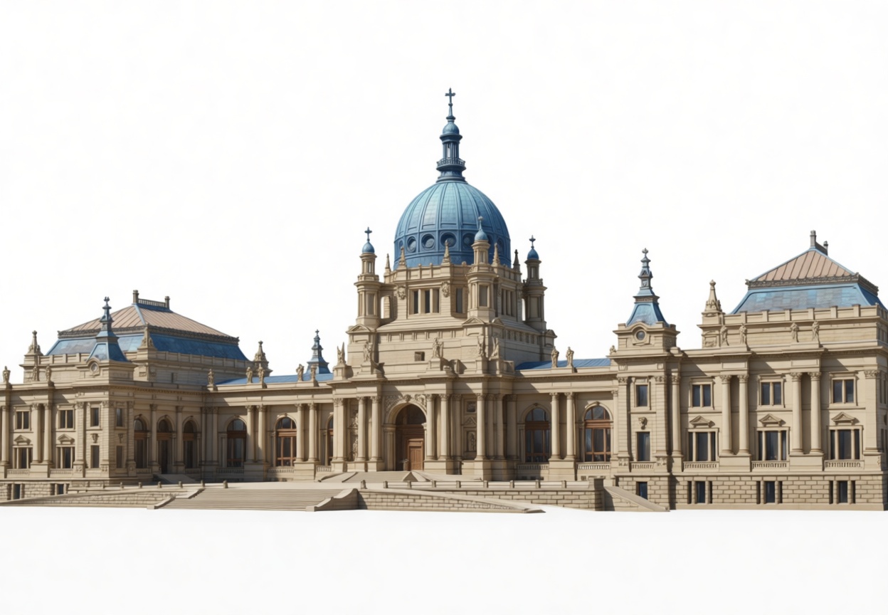 Darlington County Courthouse Model free 3D printable STL
