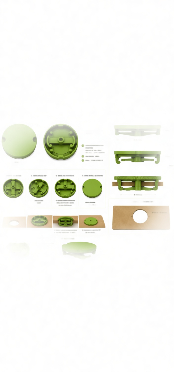 Round Sliding Lid Model free 3D printable STL