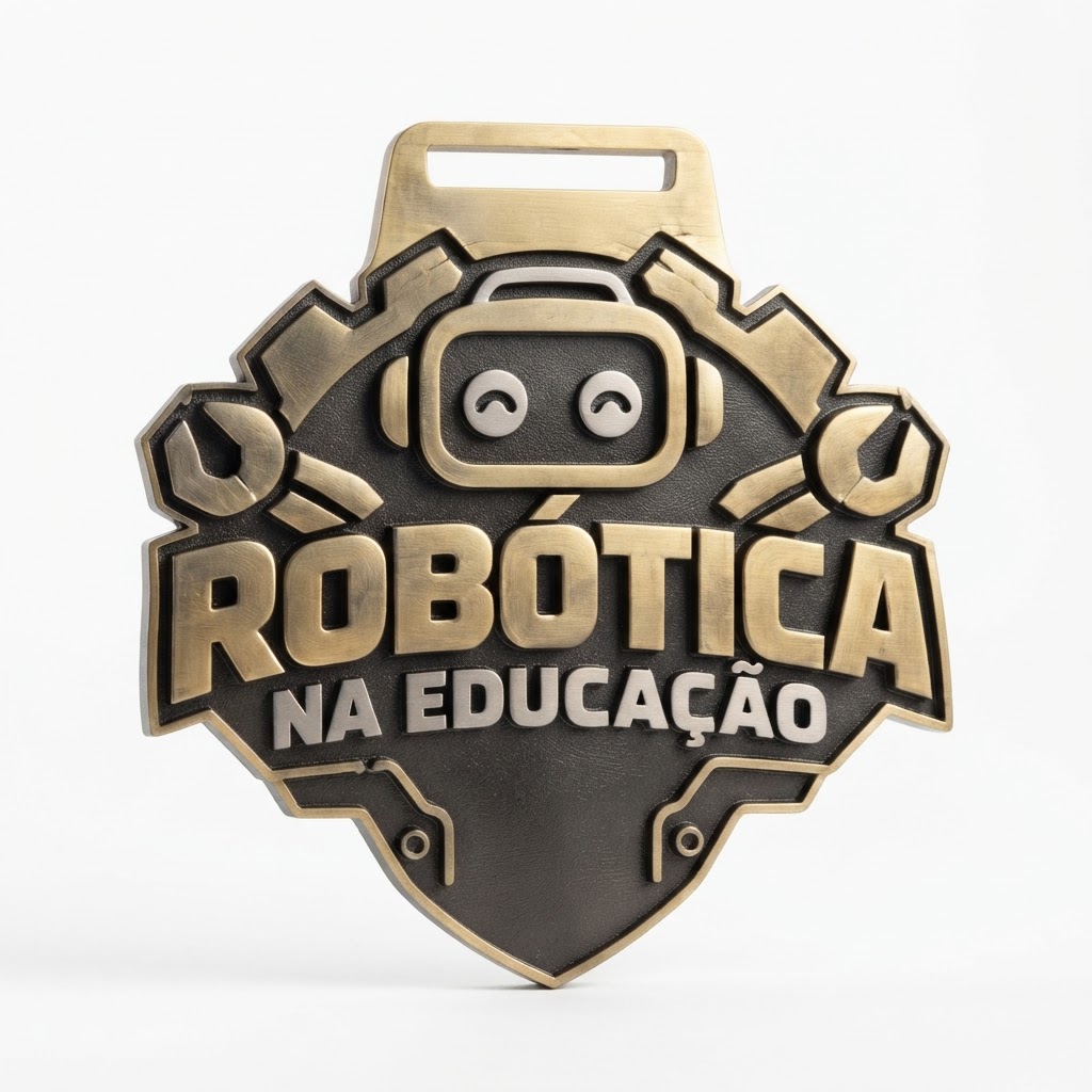 Robotica Badge Emblem free 3D printable STL