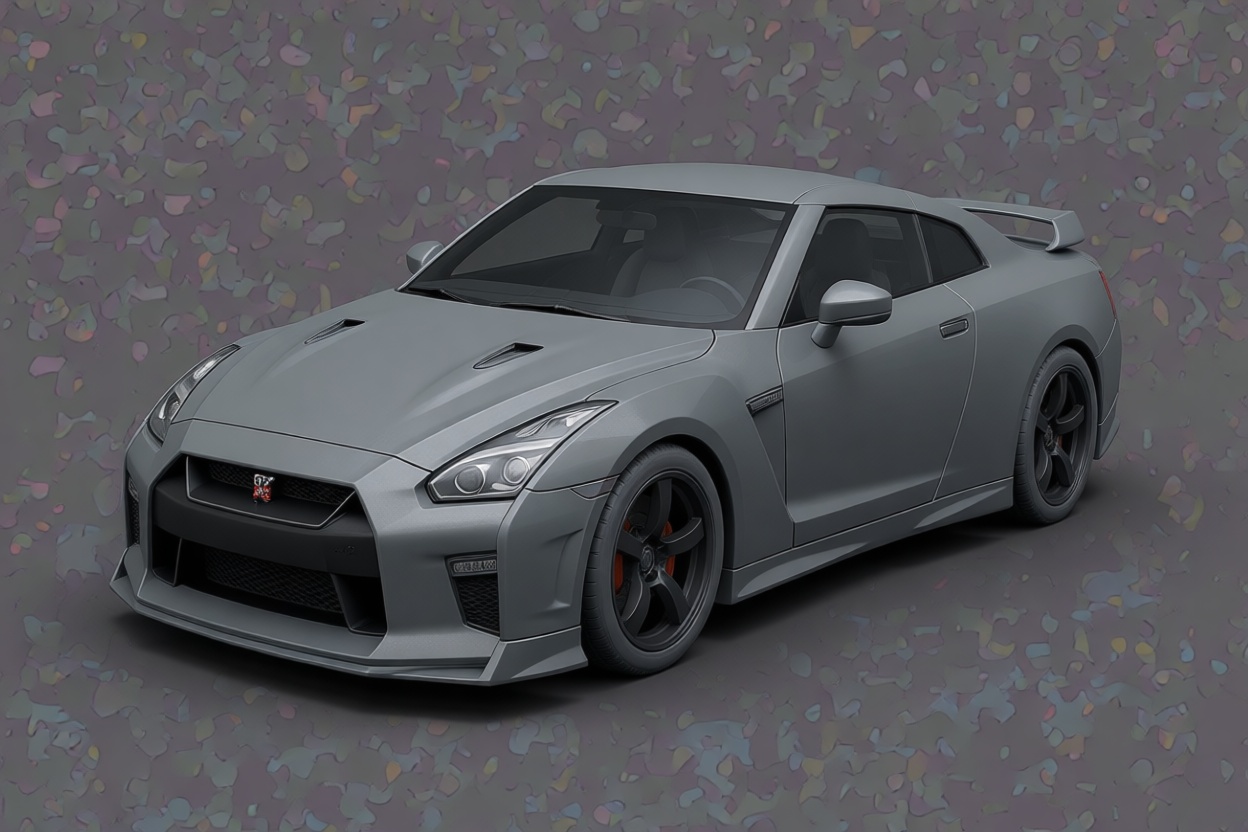 Nissan GT-R R35 Model free 3D printable STL
