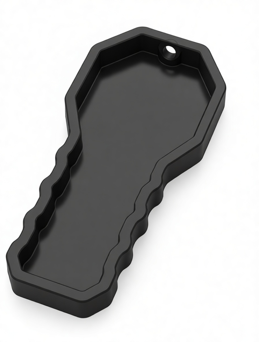 Coffin Shaped Tray free 3D printable STL