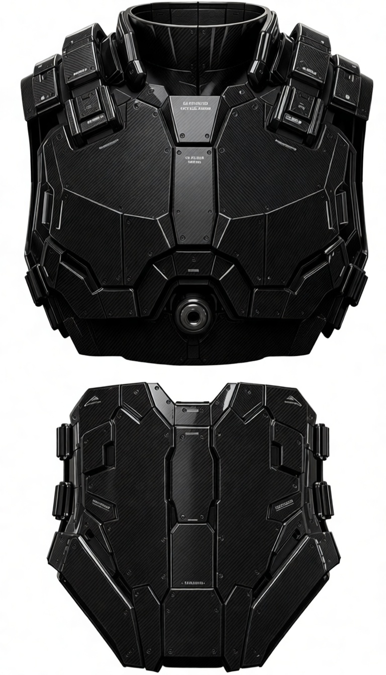 Tactical Armor Vest free 3D printable STL