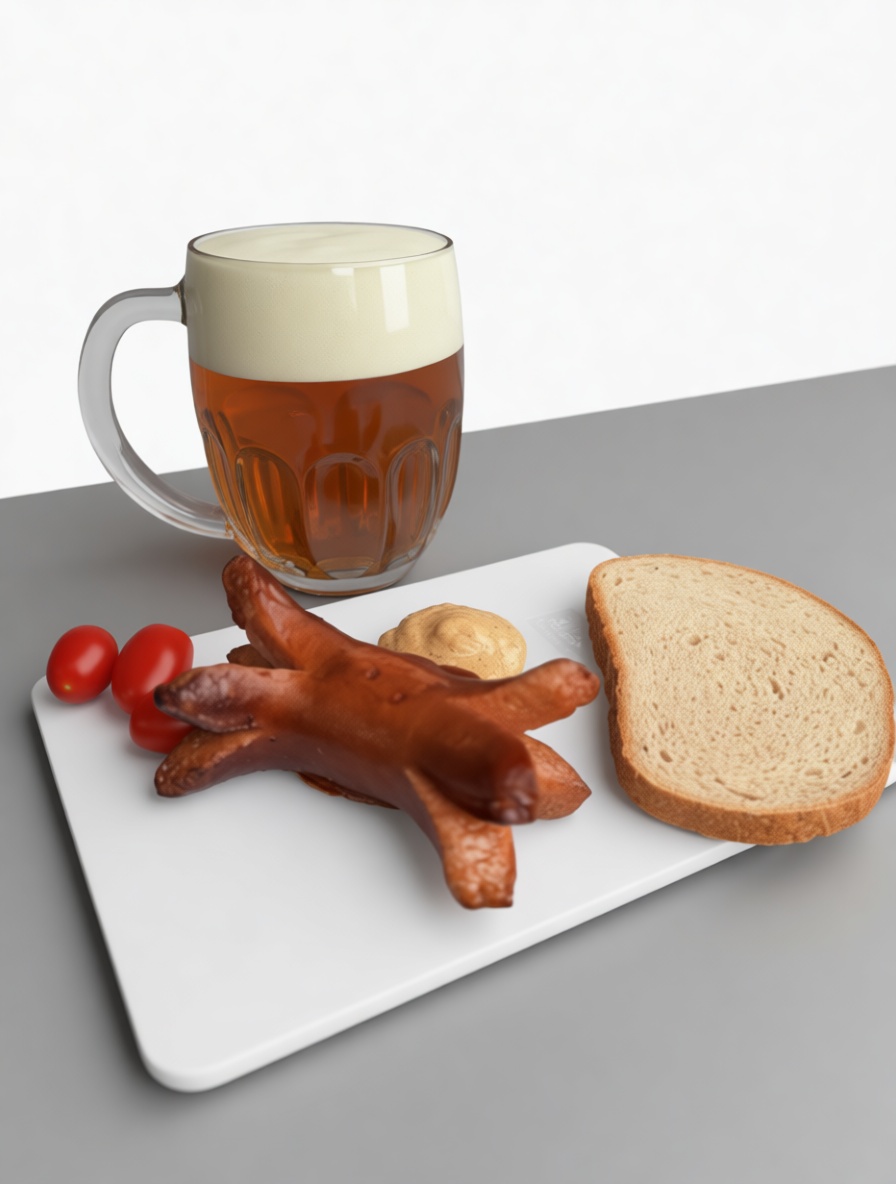 Oktoberfest Meal Set free 3D printable STL