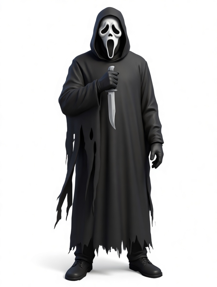 Ghostface Horror Figurine free 3D printable STL