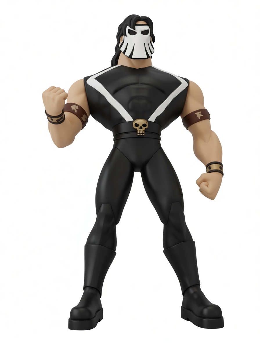 Crossbones Action Figure free 3D printable STL