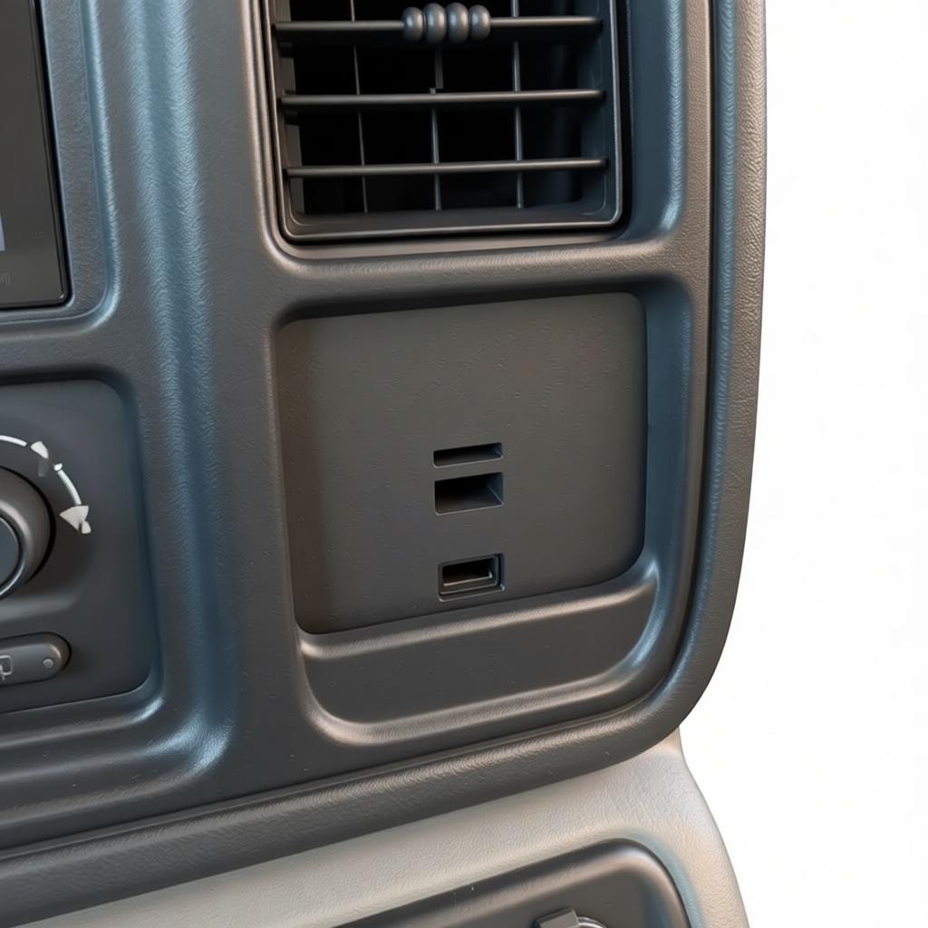 Car Dashboard Panel Model free 3D printable STL