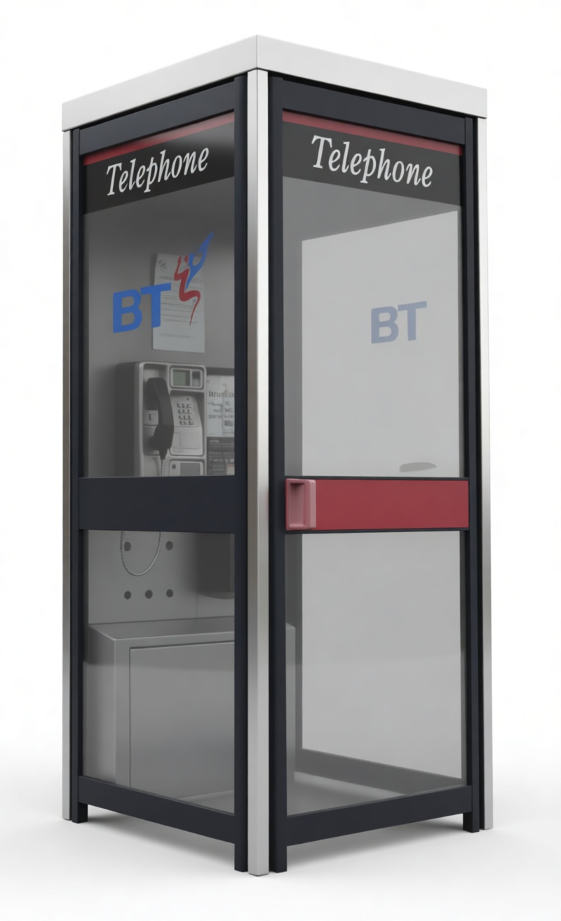 BT Telephone Booth Model free 3D printable STL