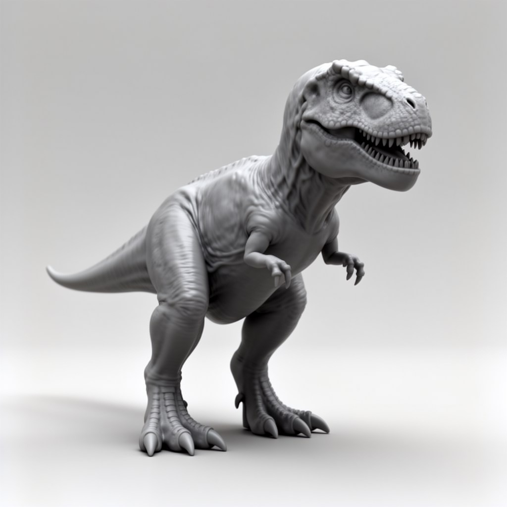Tyrannosaurus Rex Figurine free 3D printable STL
