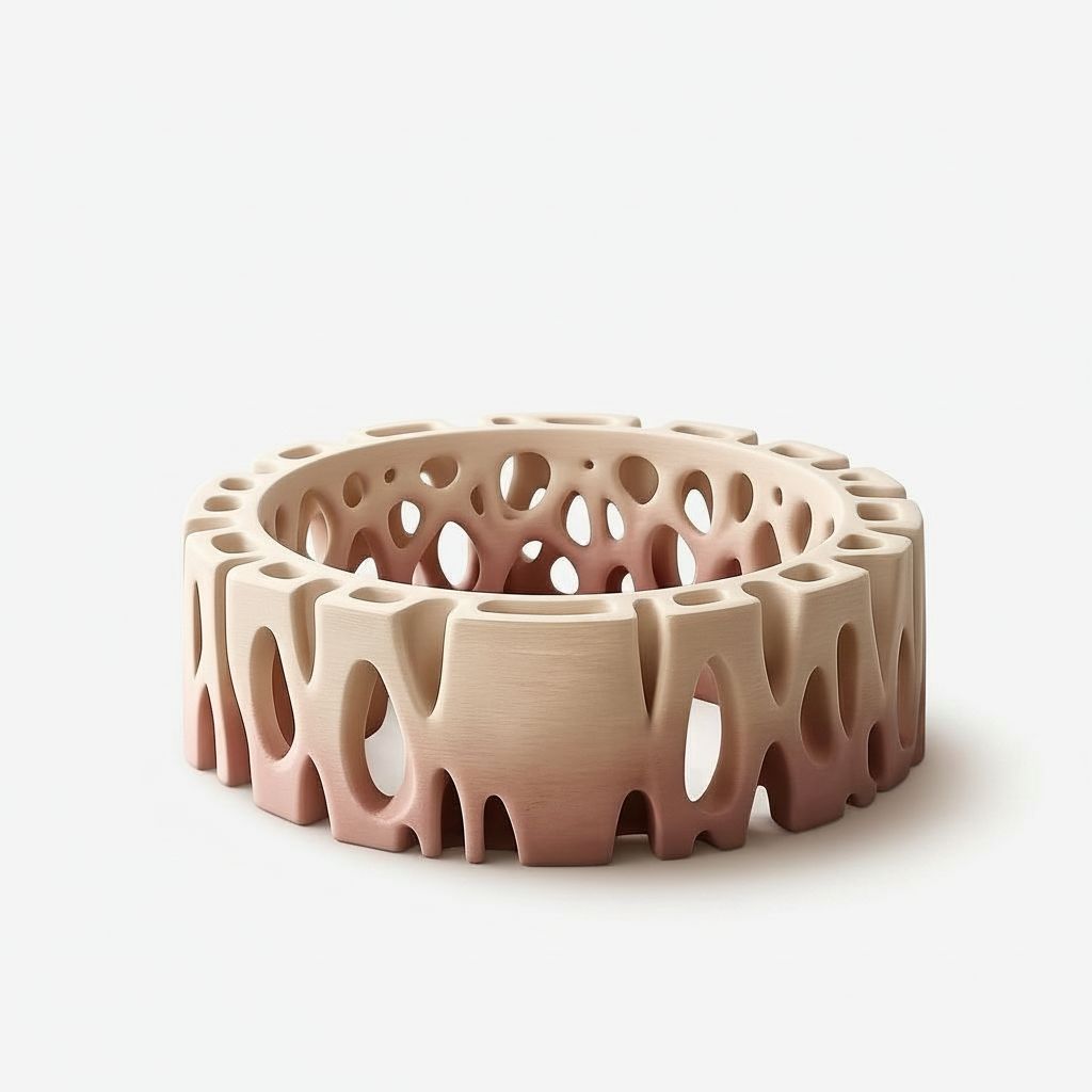 Organic Abstract Sculpture free 3D printable STL