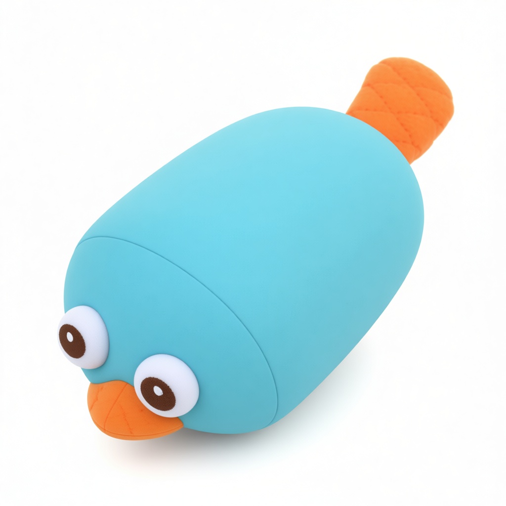Blue Duck Toy Model free 3D printable STL