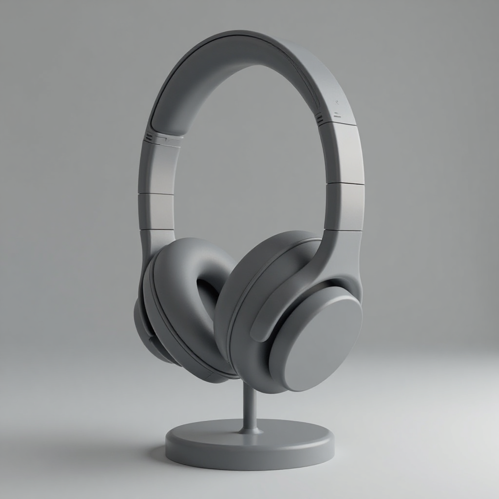 Dyson Headphones Model free 3D printable STL