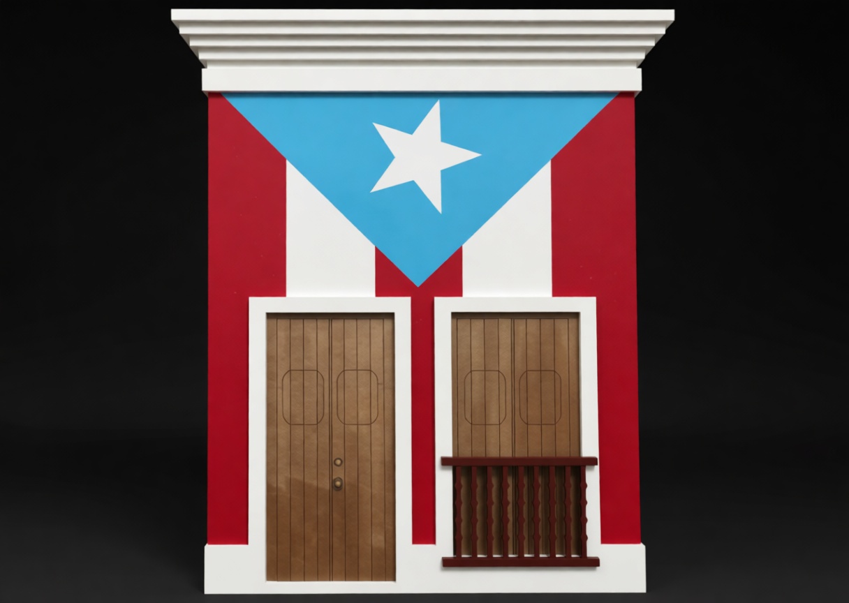 Puerto Rican House Model free 3D printable STL