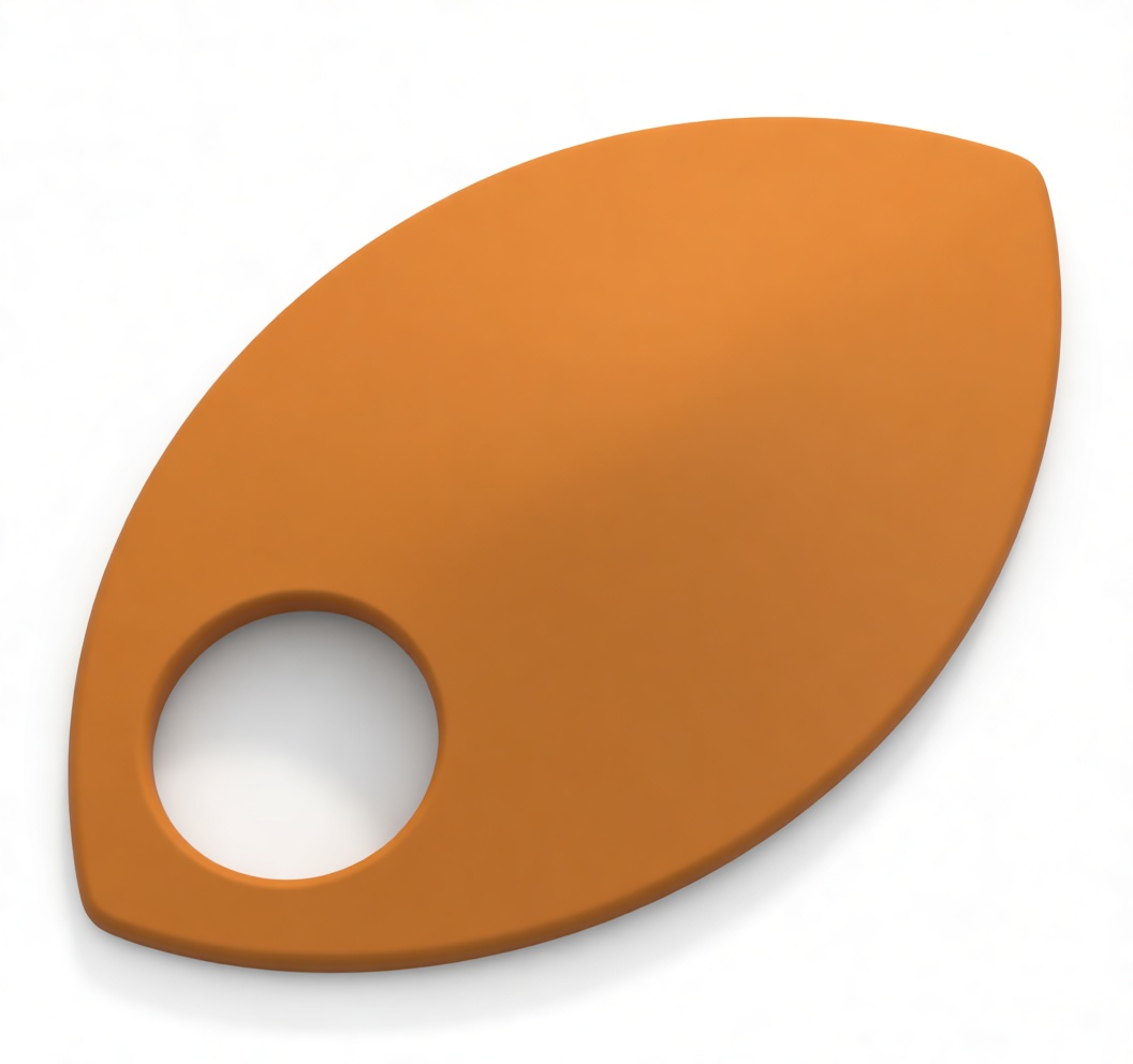 Leaf-Shaped Cutting Board free 3D printable STL