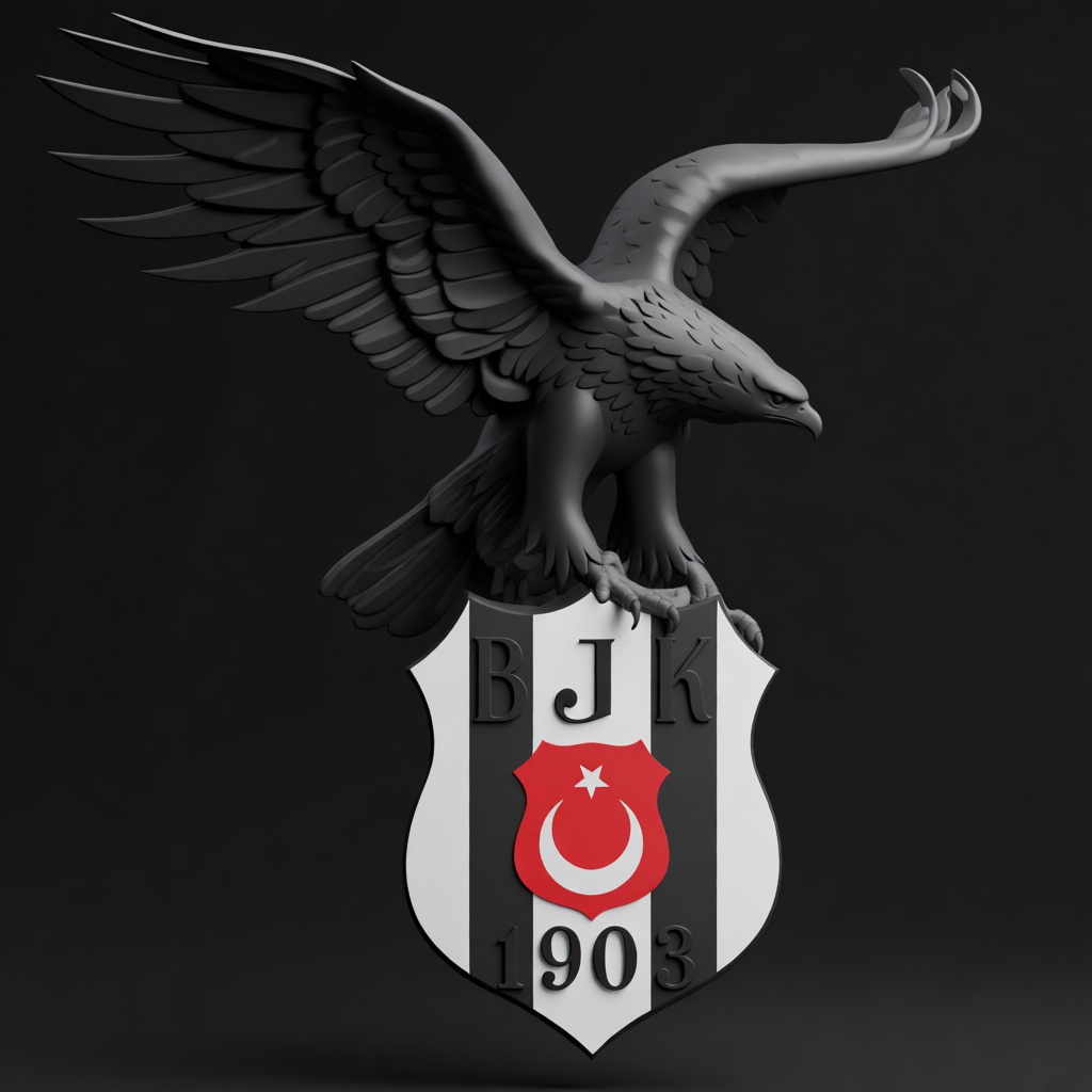 Besiktas Eagle Statue free 3D printable STL