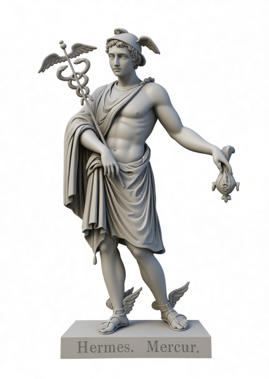 Hermes Statue free 3D printable STL