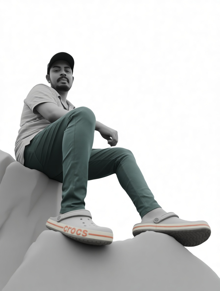 Man Sitting Figurine free 3D printable STL