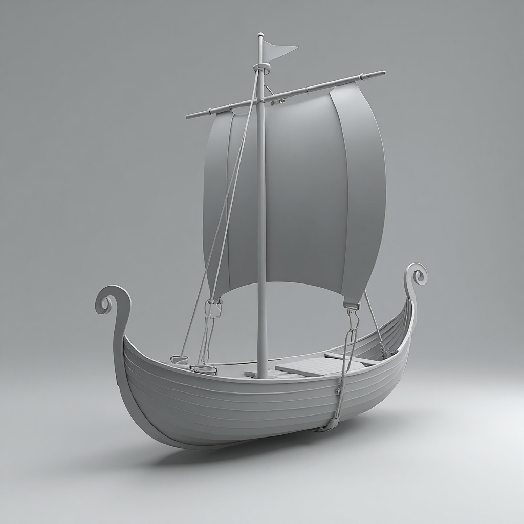 Mayflower Ship Model free 3D printable STL