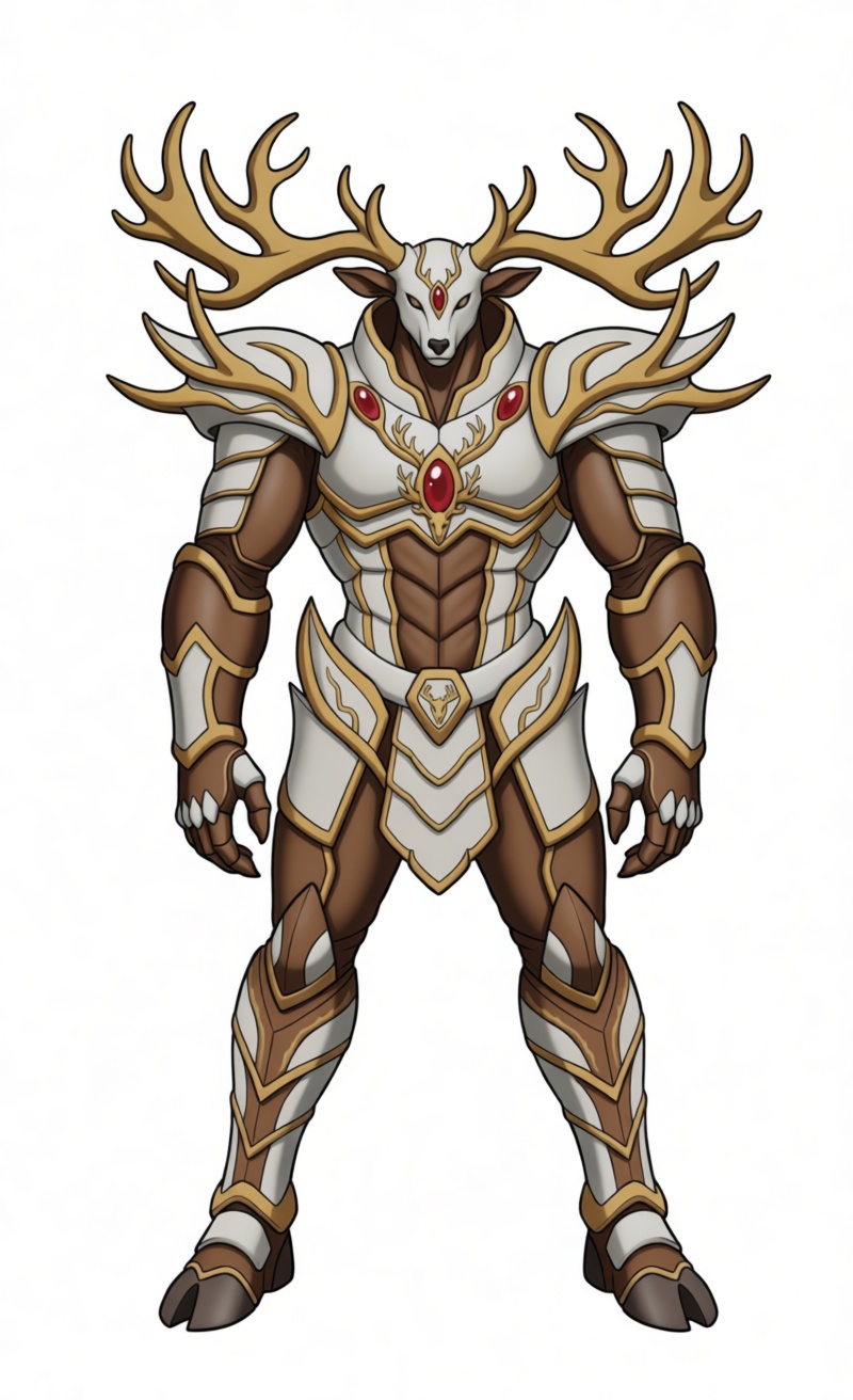 Stag Warrior Figurine free 3D printable STL
