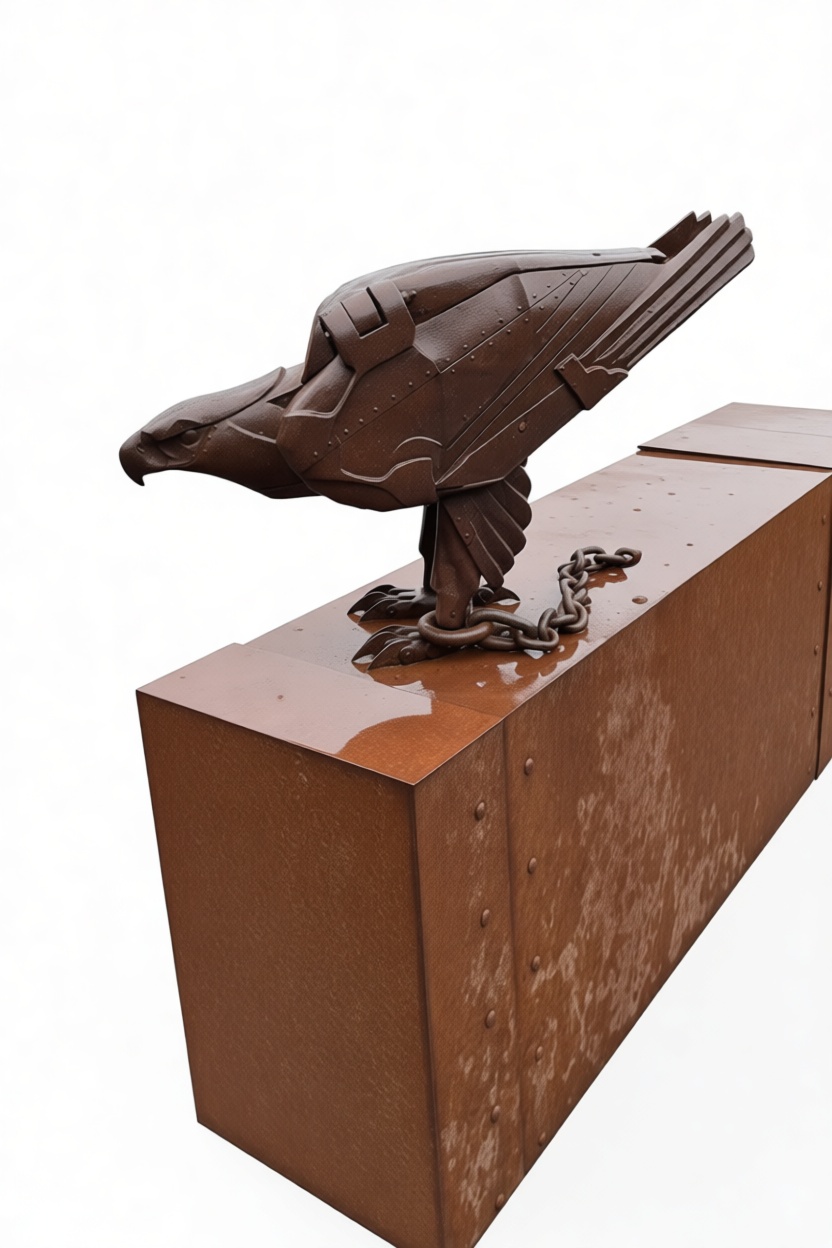 Mechanical Eagle Sculpture free 3D printable STL