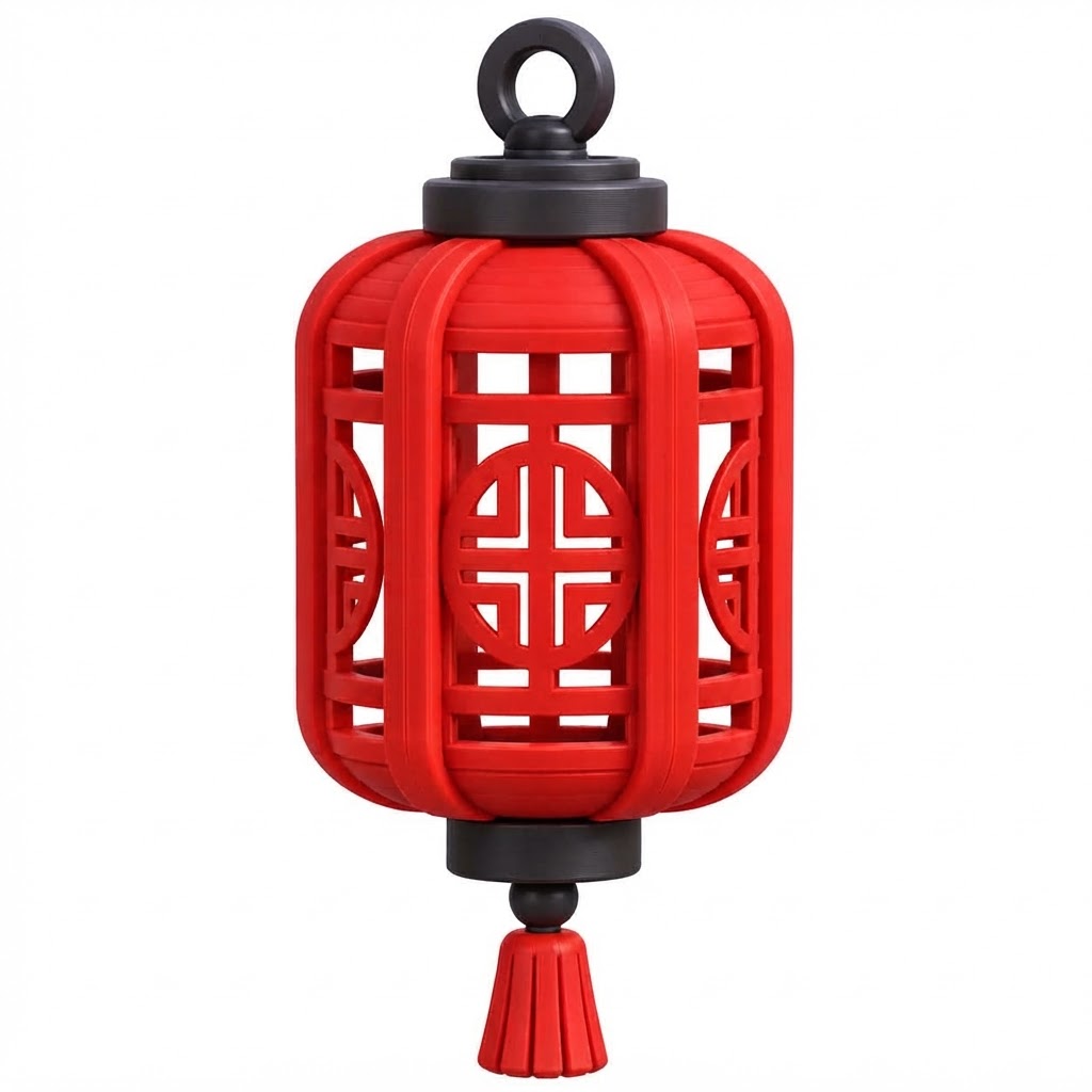 Chinese Lantern Model free 3D printable STL