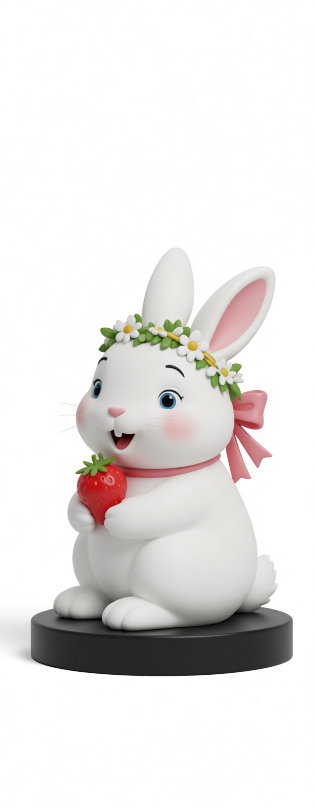 Cute Bunny Figurine free 3D printable STL