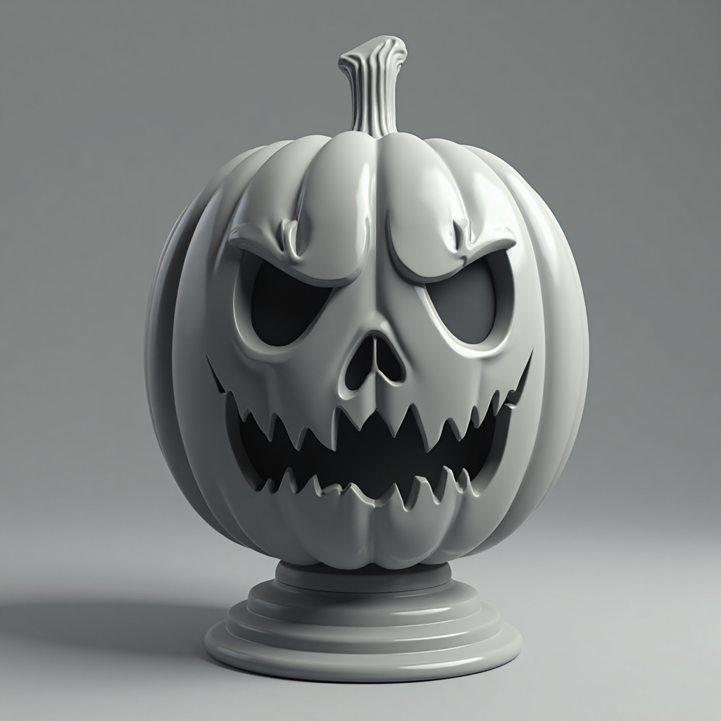 Halloween Pumpkin Mask free 3D printable STL