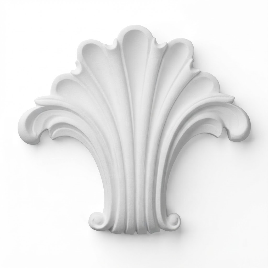 Shell Motif Ornament free 3D printable STL