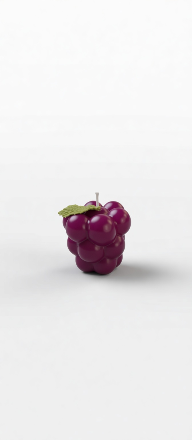 Blackberry Fruit Model free 3D printable STL
